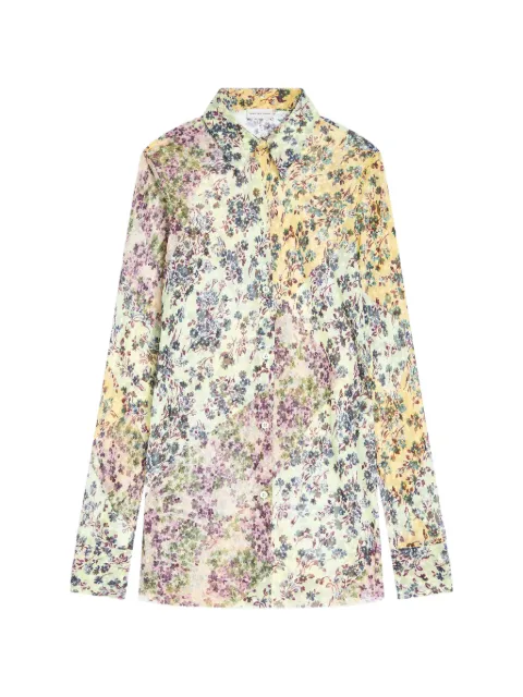 DRIES VAN NOTEN chemise ajustée en jacquard