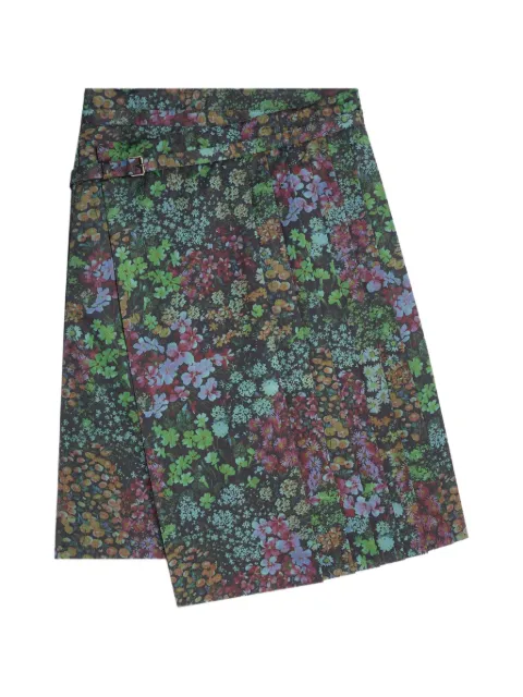 DRIES VAN NOTEN pleated kilt