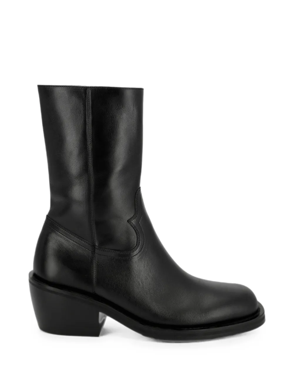 DRIES VAN NOTEN high leather boots Zwart