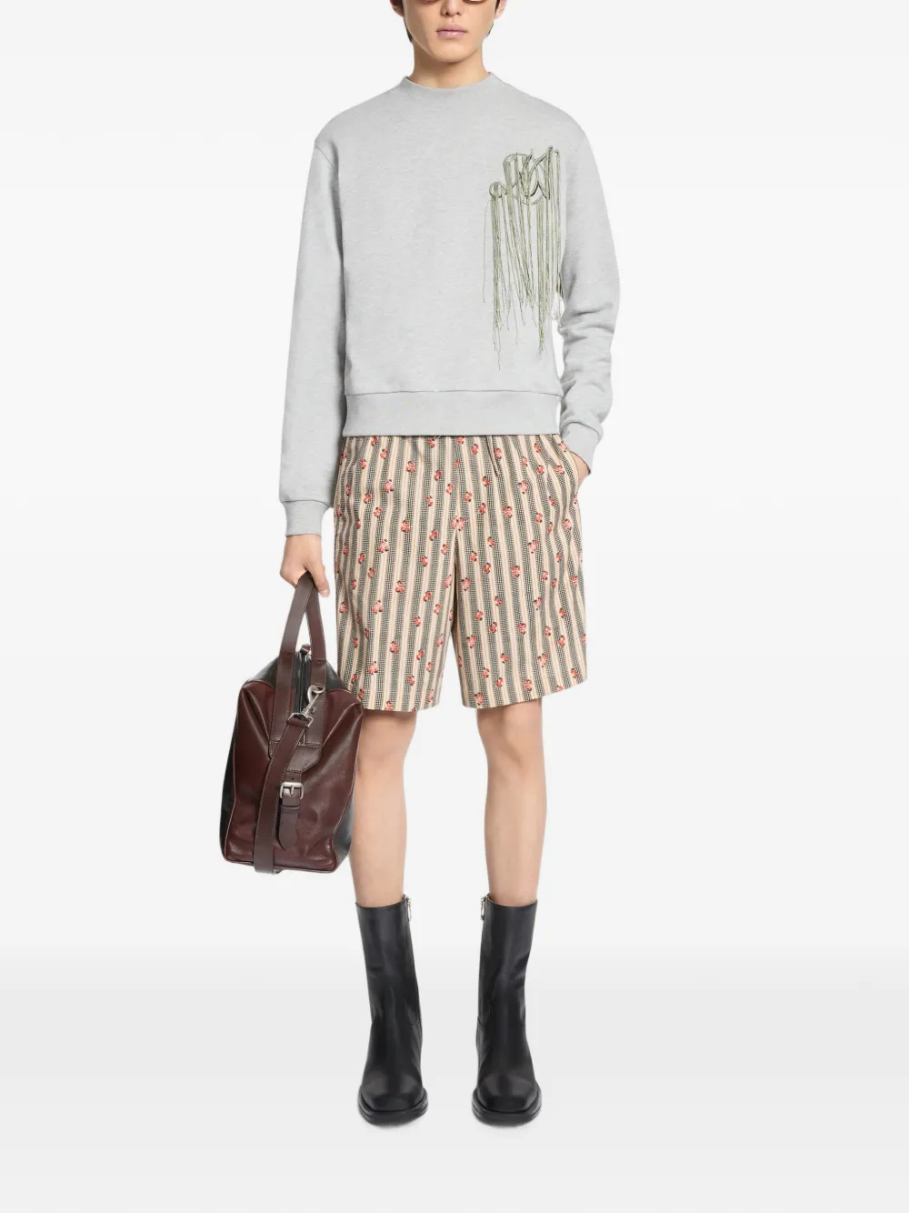 DRIES VAN NOTEN high leather boots Zwart