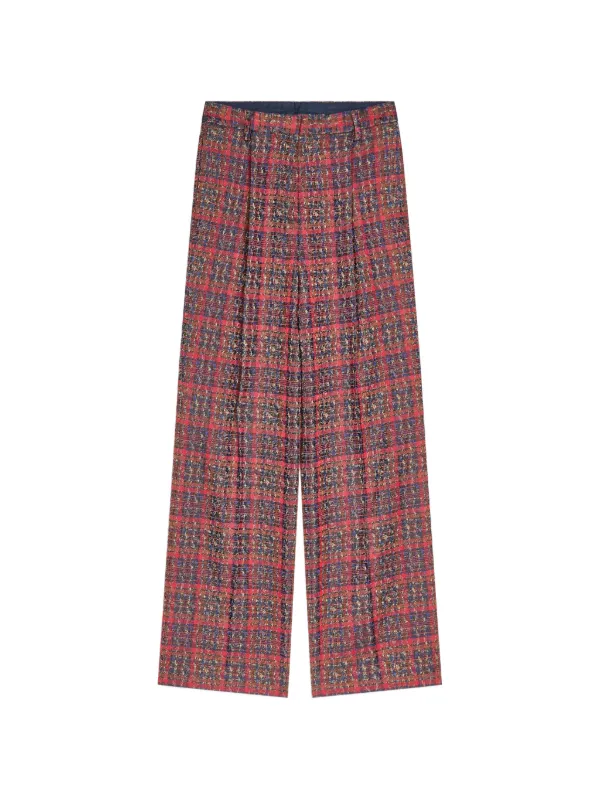 Dries Van Noten Tailored Jacquard Trousers