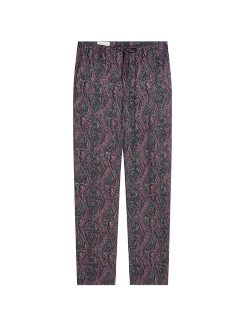 DRIES VAN NOTEN elasticated jacquard pants