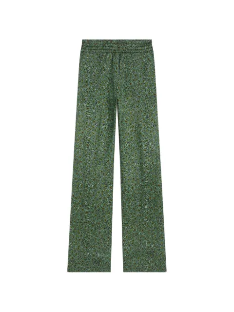 DRIES VAN NOTEN slim-fit viscose pants