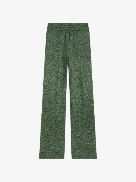 DRIES VAN NOTEN pantalones slim de viscosa