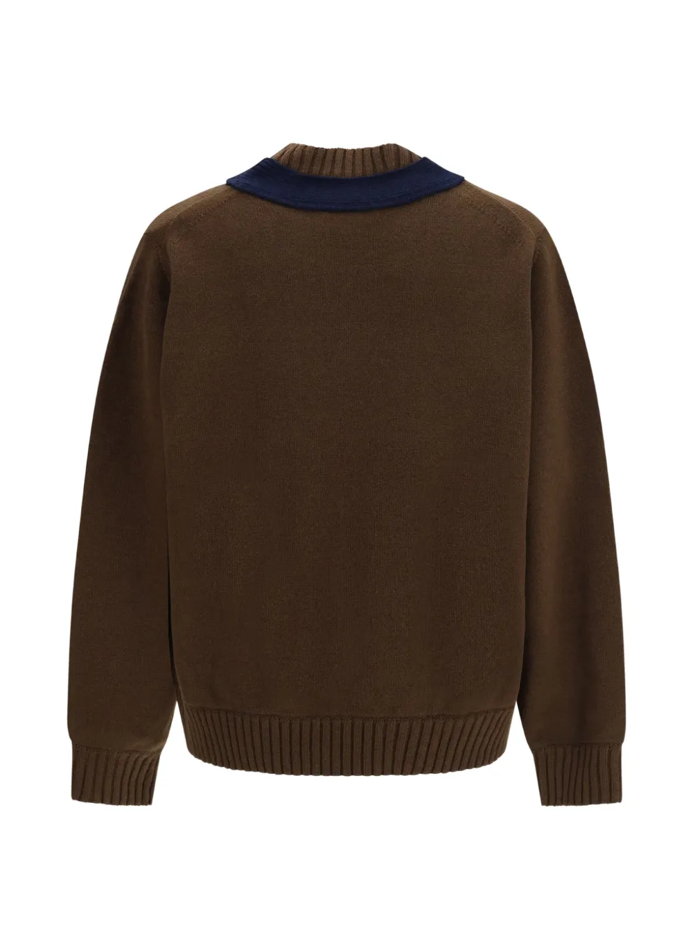 sacai Wollen trui Bruin