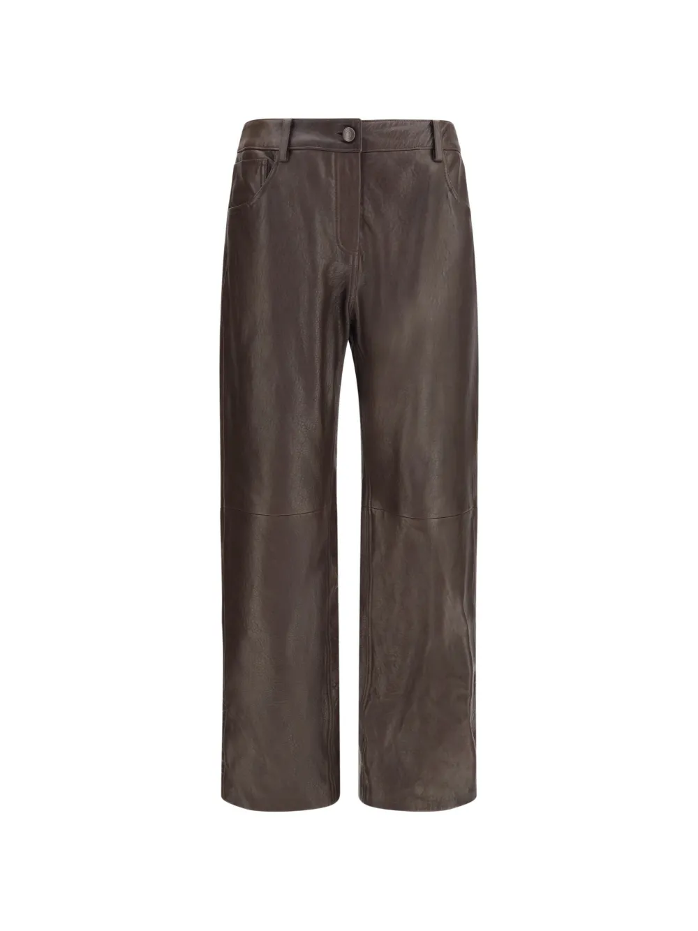 Magda Butrym straight-leg trousers - Marrone