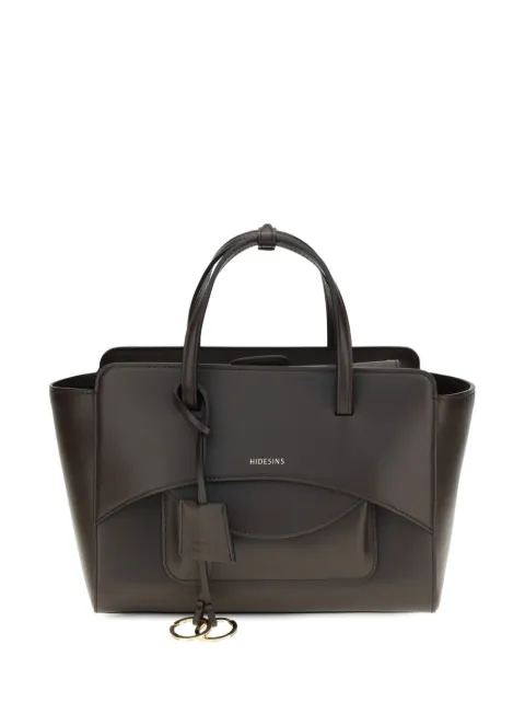 HIDESINS medium Flap logo-detail handbag