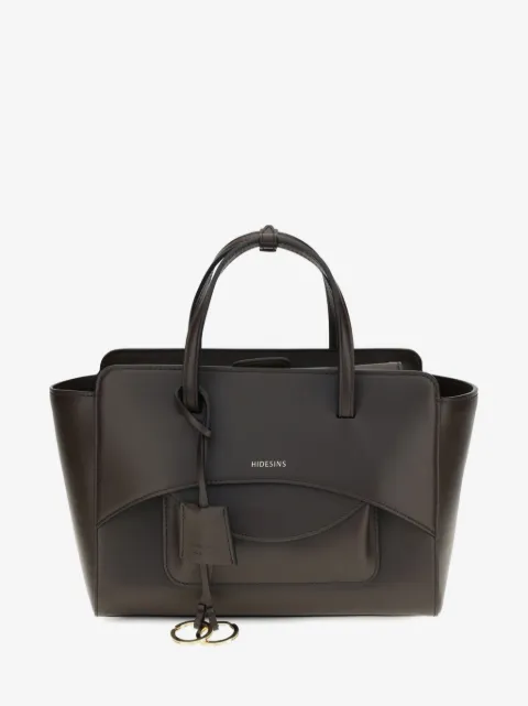 HIDESINS medium Flap logo-detail handbag