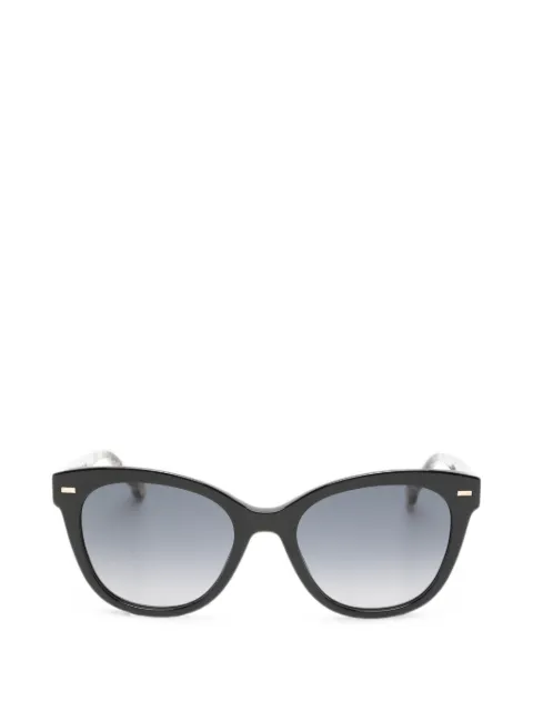 Carolina Herrera round-frame tortoiseshell-effect sunglasses