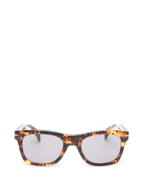 Eyewear by David Beckham lentes de sol con armazón cuadrada estilo carey