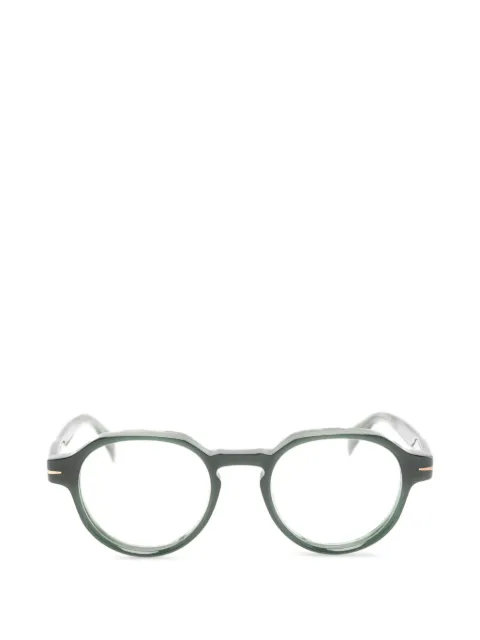 Eyewear by David Beckham lentes con armazón redonda estilo carey