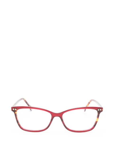 Carolina Herrera tortoiseshell-effect cat-eye frame glasses