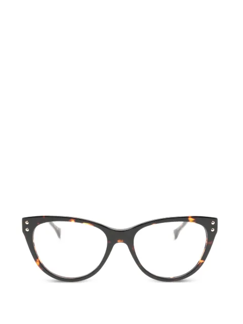 Carolina Herrera tortoiseshell-effect cat-eye frame glasses