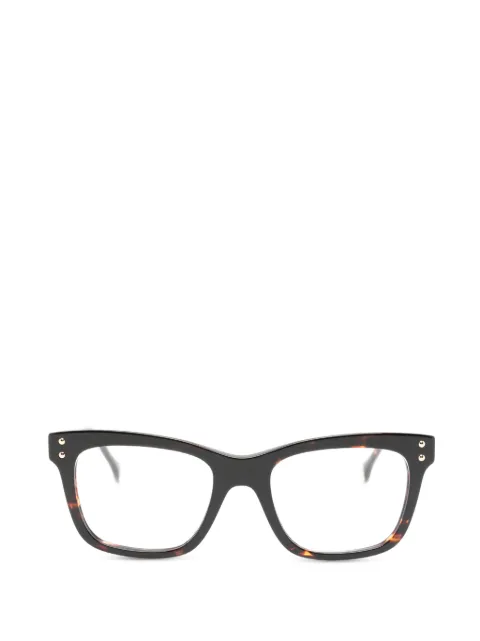 Carolina Herrera lentes con armazón cuadrada estilo carey