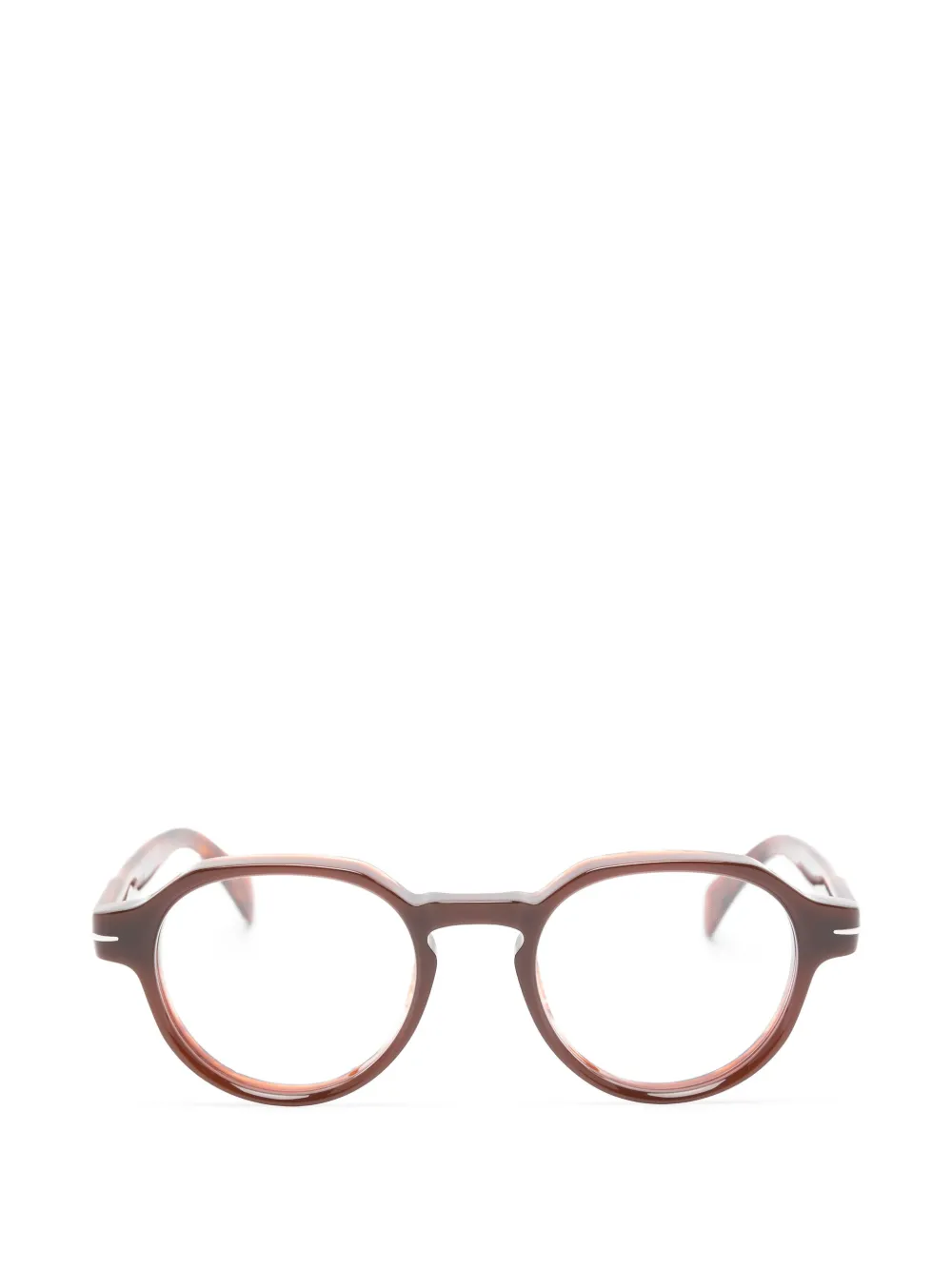 Eyewear by David Beckham DB7153 geometric-frame glasses