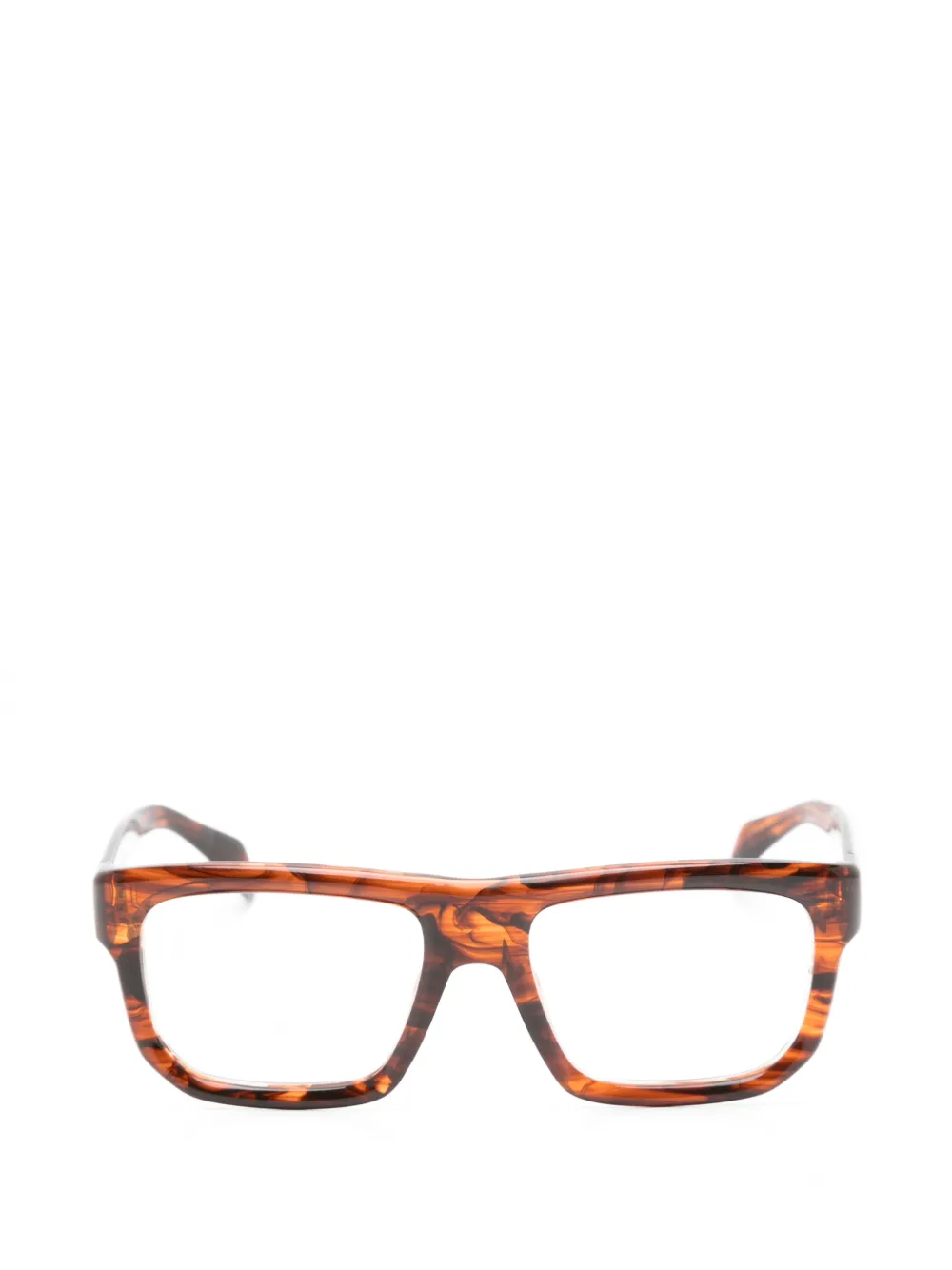 Eyewear by David Beckham tortoiseshell-effect square-frame glasses · 54
