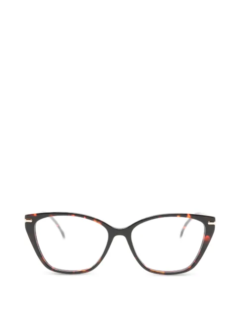Carolina Herrera tortoiseshell-effect square-frame glasses