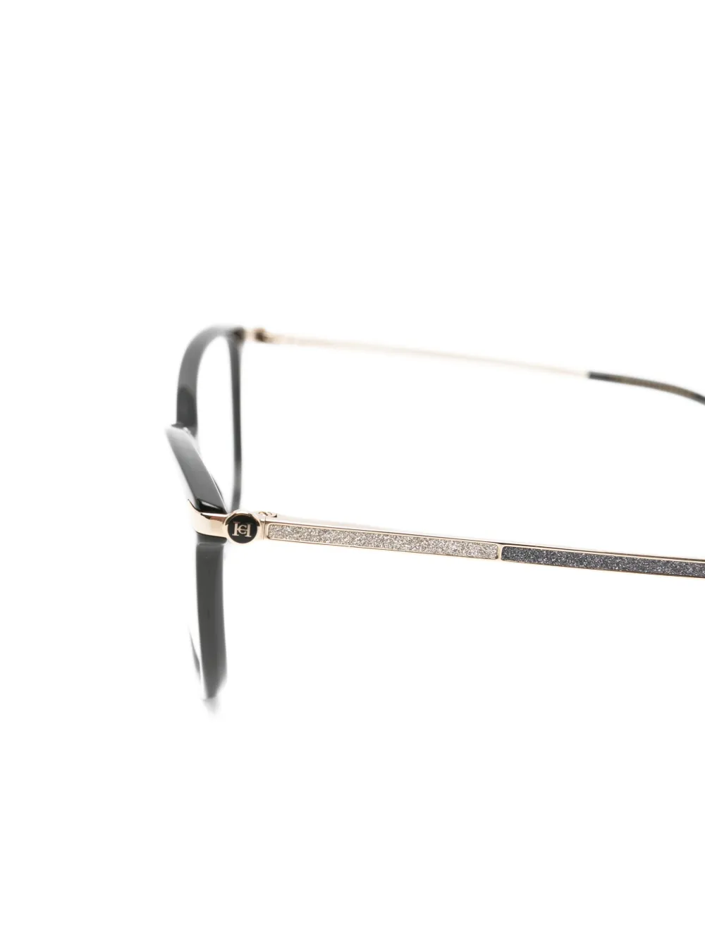 Carolina Herrera Bril met cat-eye montuur Zwart