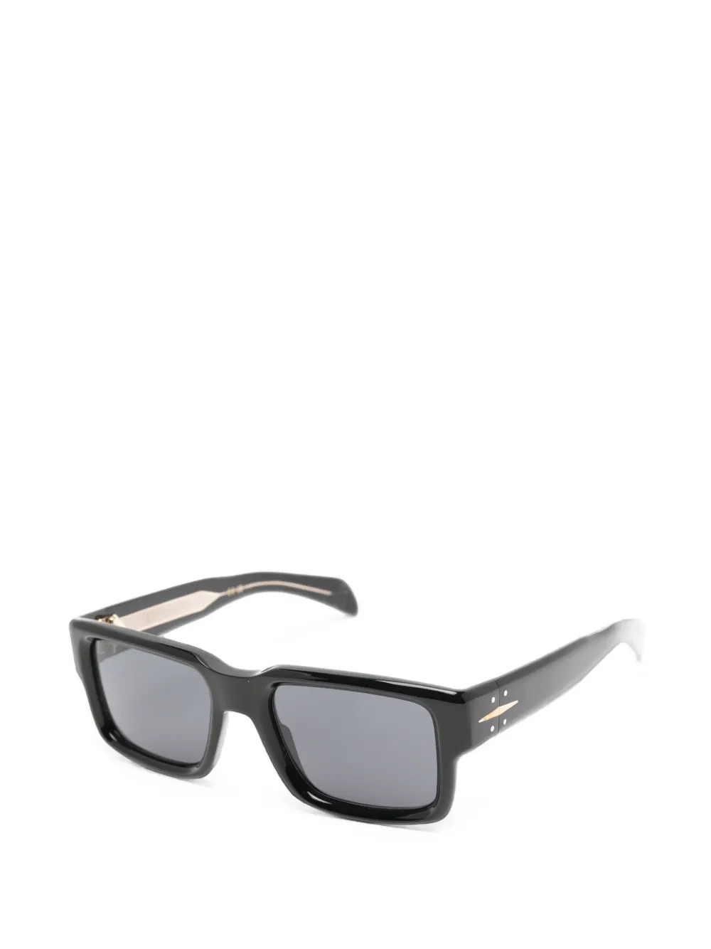 Eyewear by David Beckham Zonnebril met rechthoekig montuur Zwart
