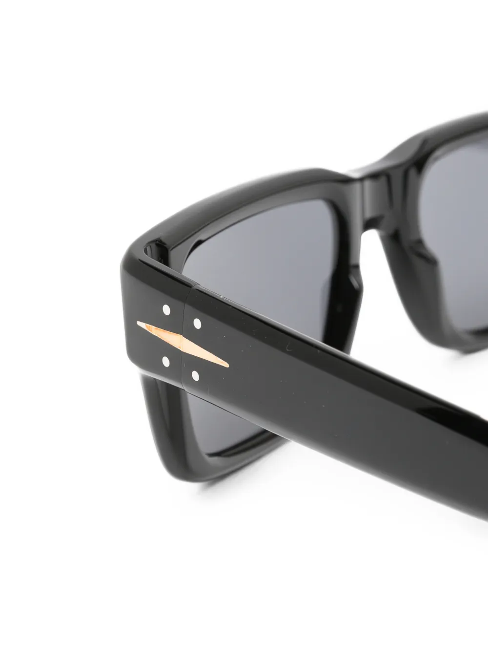 Eyewear by David Beckham Zonnebril met rechthoekig montuur Zwart