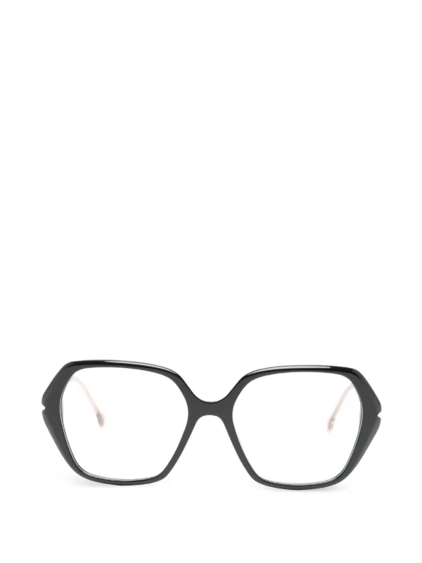 Carolina Herrera Geometric-frame Glasses in Black