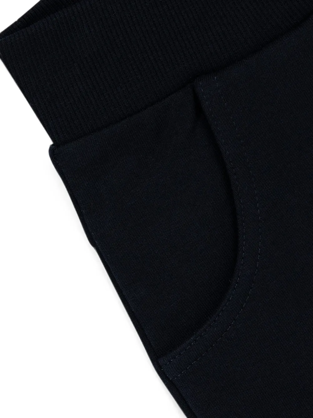 Lapin House Trainingsbroek met geborduurd logo Zwart