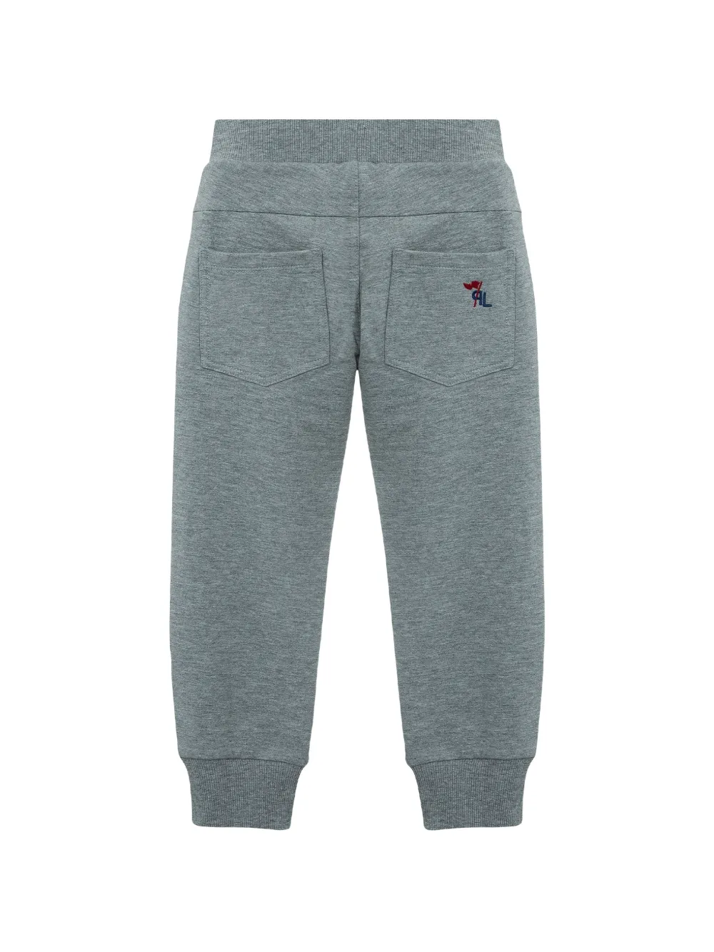 Lapin House Trainingsbroek met geborduurd logo Grijs