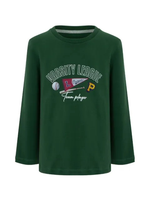 Lapin House graphic-print long-sleeve T-shirt