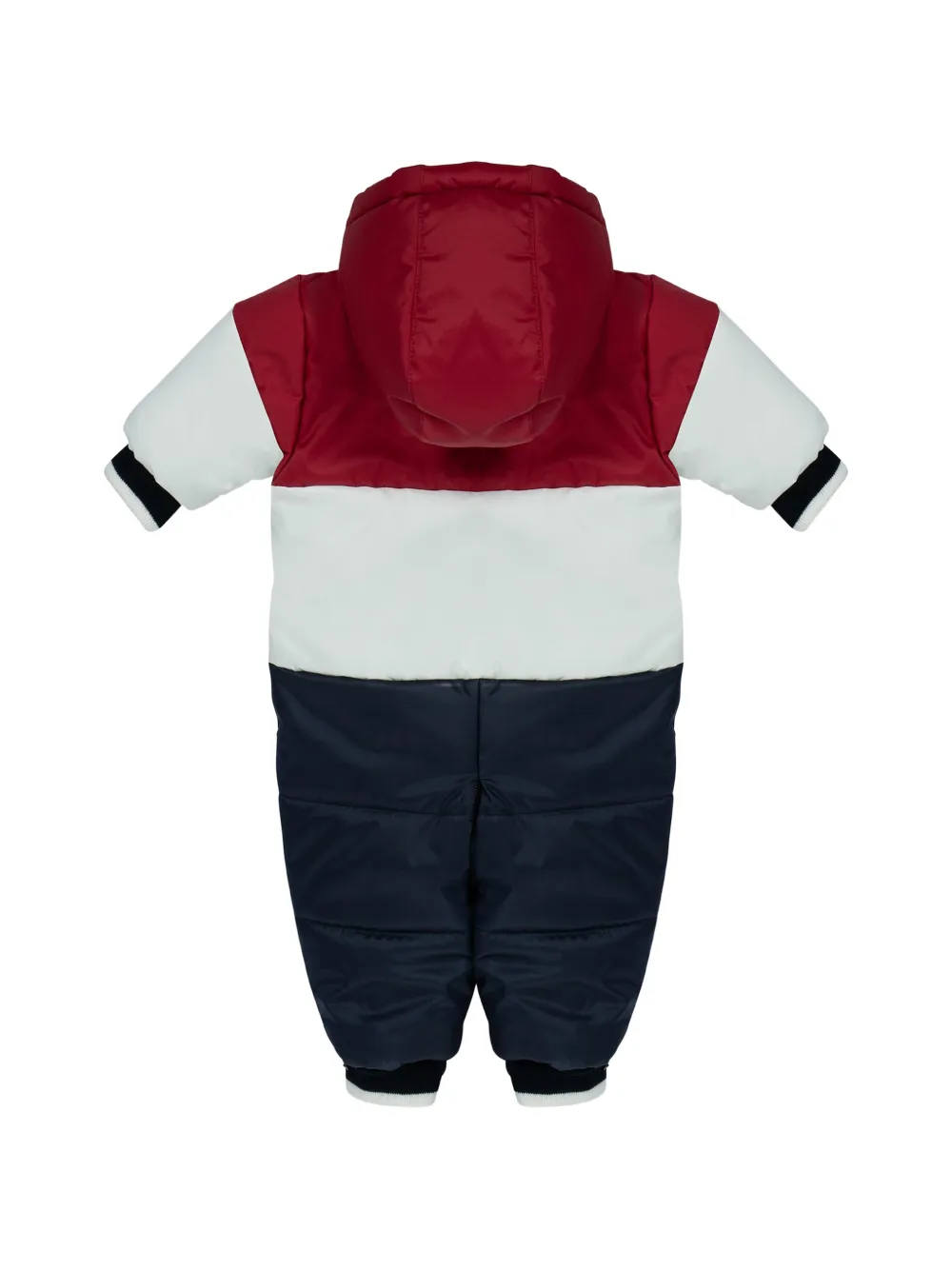 Lapin House Gewatteerd pak met colourblocking Blauw