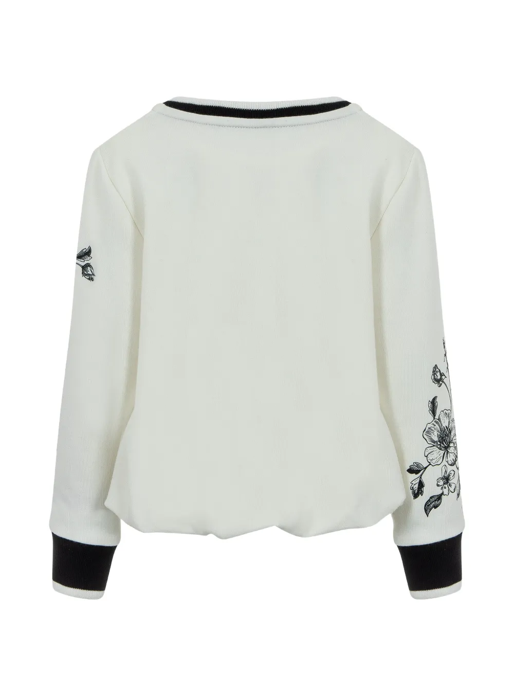 Lapin House Trui met bloemenprint Wit