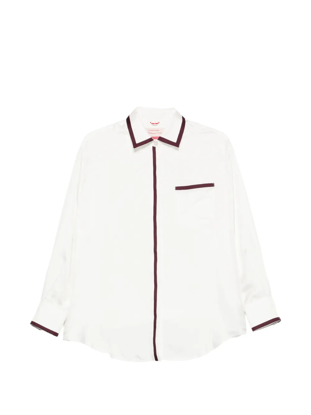 F.R.S For Restless Sleepers chest-pocket shirt - Weiß