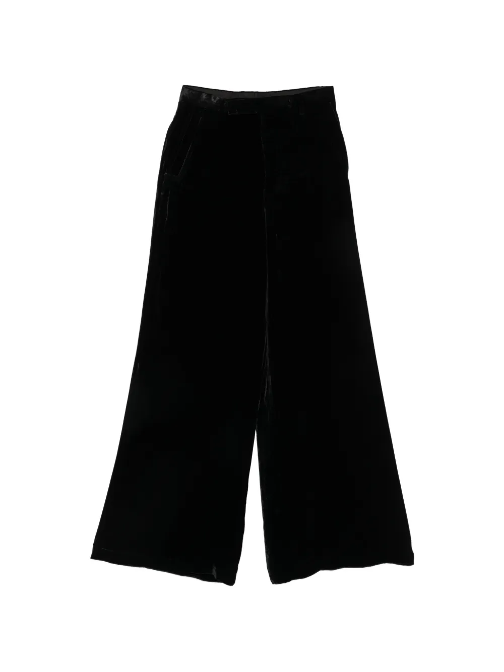 Rick Owens velvet trousers - Nero