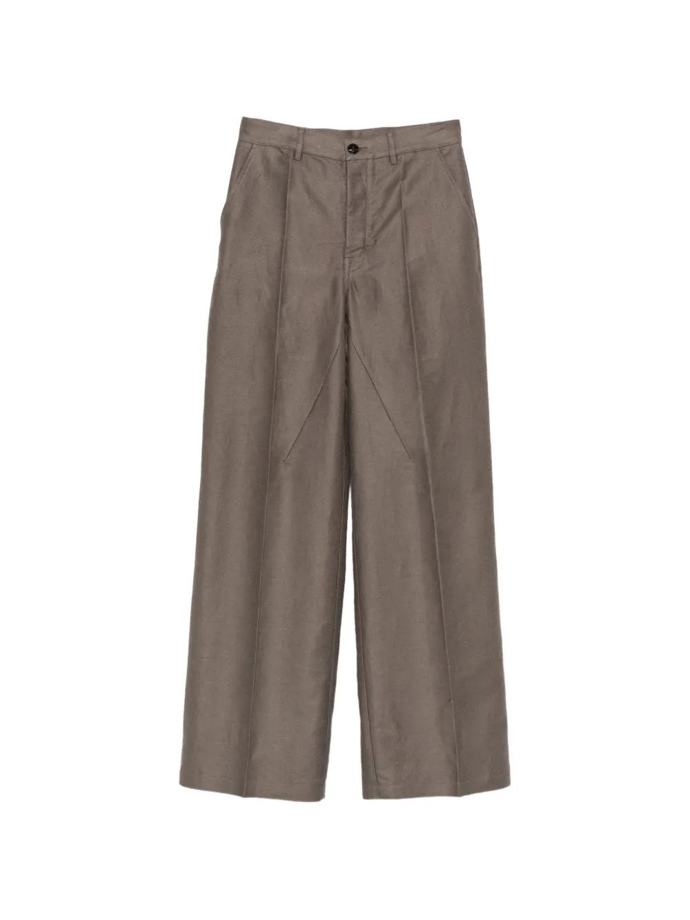Rick Owens belt-loop palazzo pants - Brown