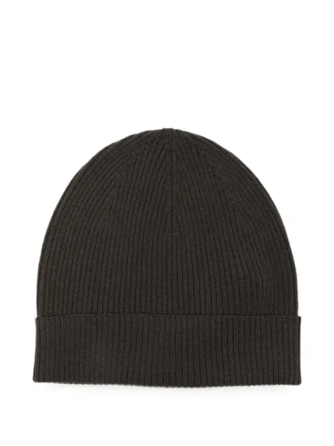 Rick Owens ribbed-knit beanie hat