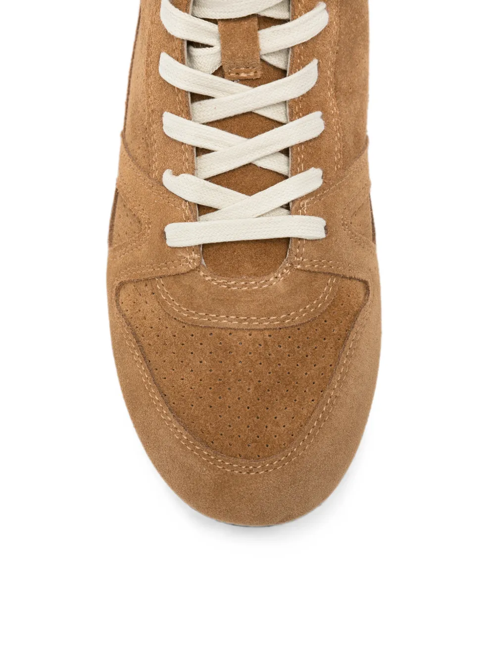 MARANT perforated touch-strap sneakers Bruin