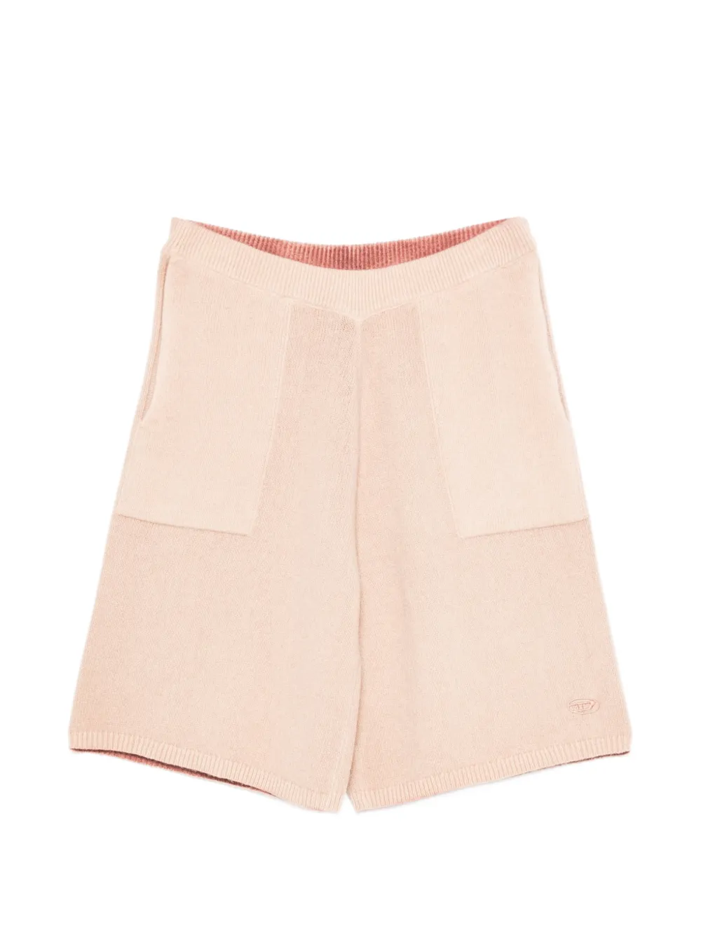 Diesel M-Pickla knitted knee-length shorts - Rosa