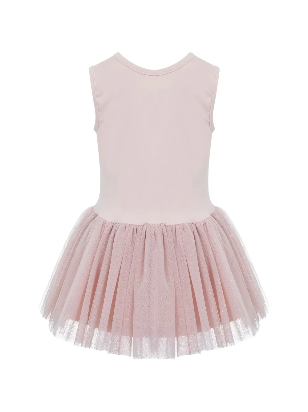 Lapin House bunny-print tulle-skirt dress set Roze
