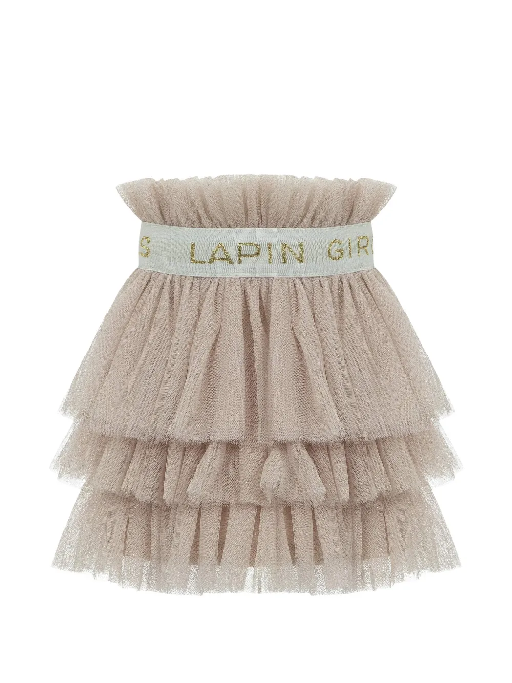 Lapin House Gonna in tulle - Toni neutri