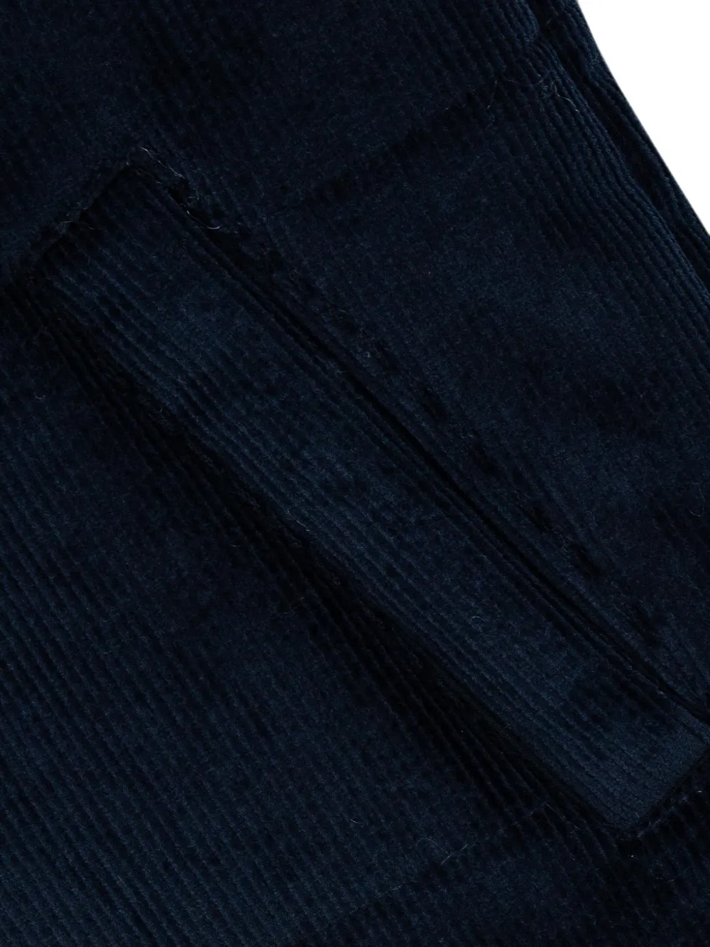 Lapin House Ribfluwelen jack Blauw