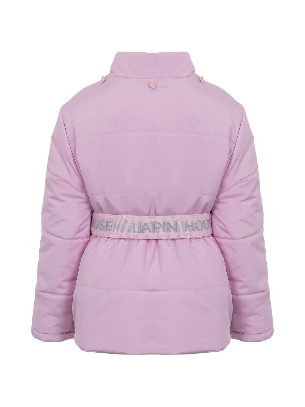 Lapin House Jack met capuchon en ceintuur Roze
