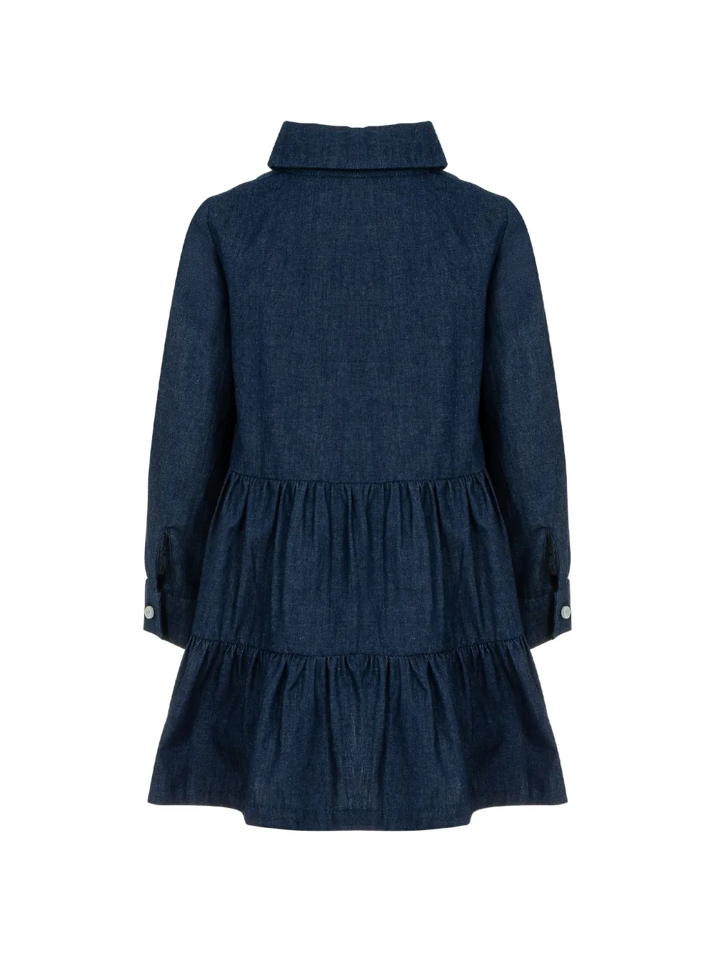 Lapin House Gelaagde jurk met kanten kraag Blauw