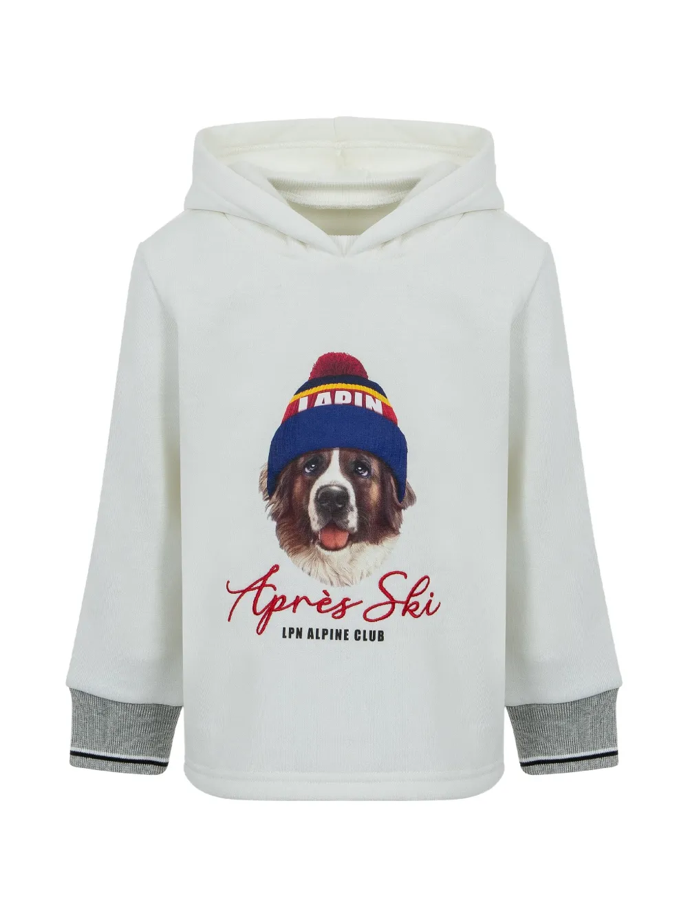 Lapin House Trainingspak met grafische print Wit