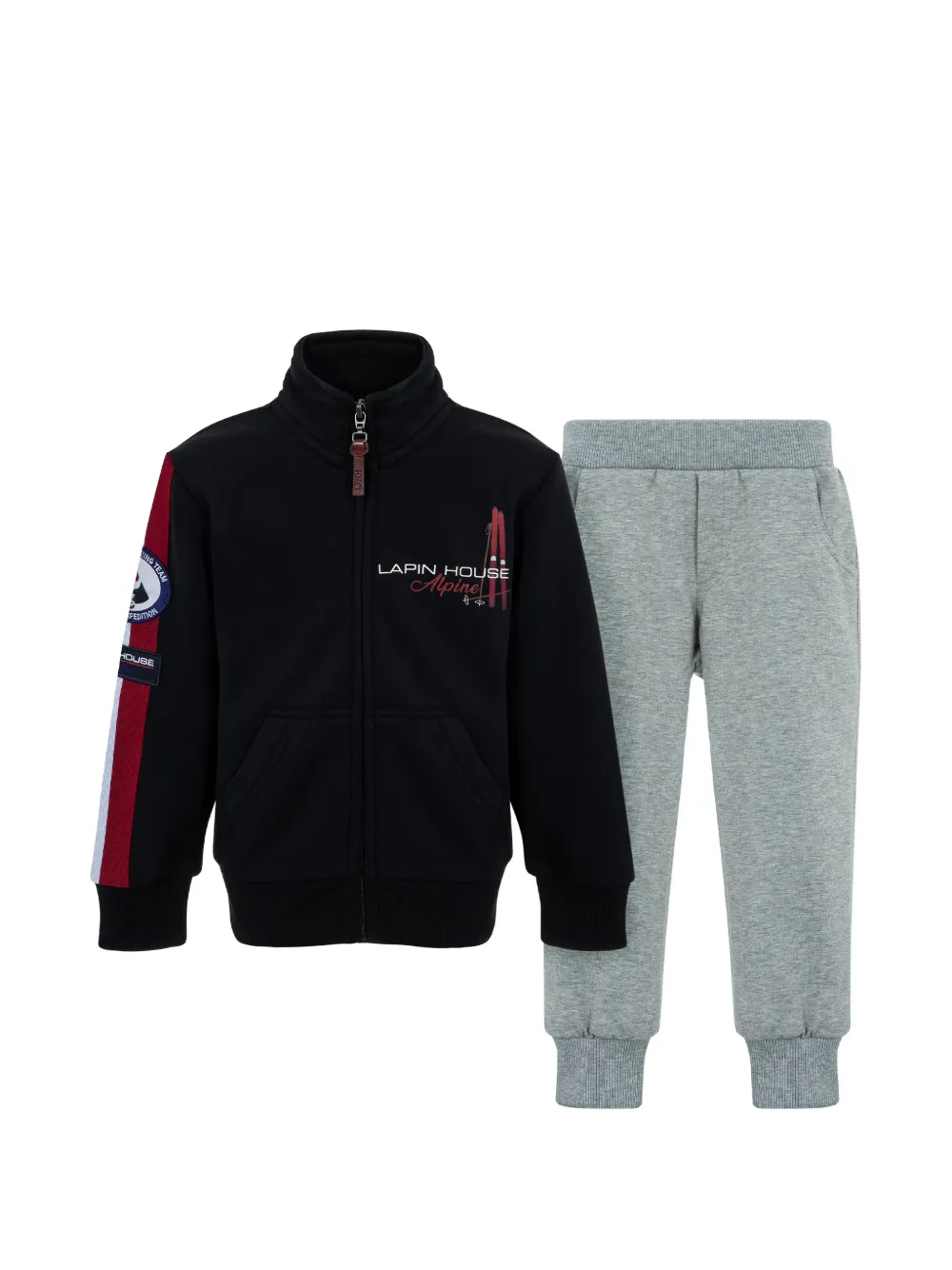 Lapin House Tuta sportiva con logo - Nero