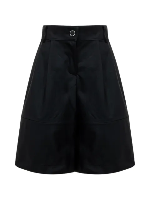 Lapin House pleated wide-leg black trousers