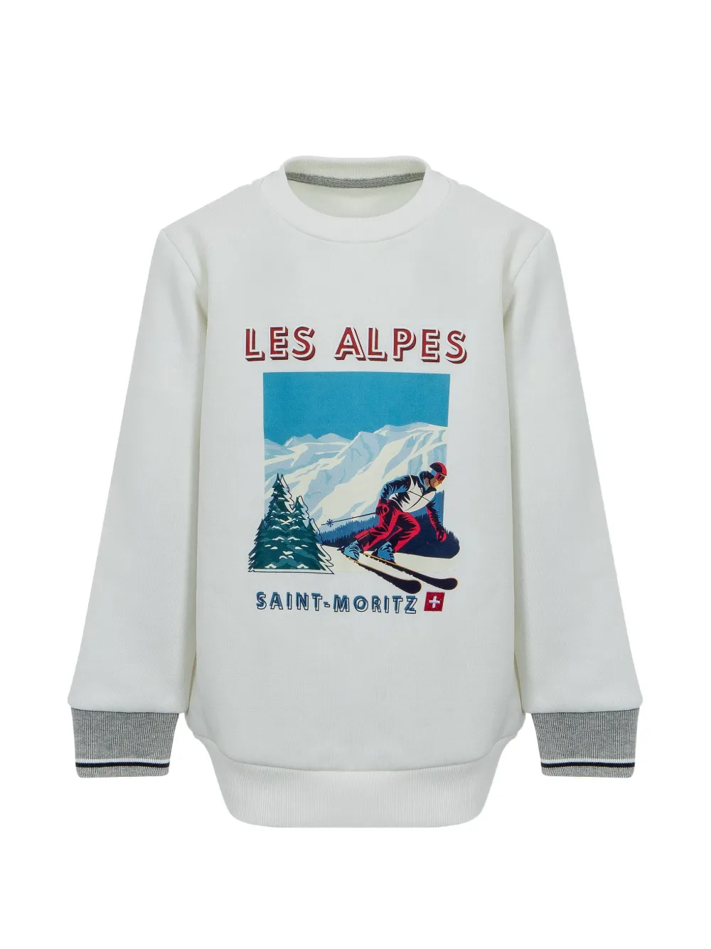 Lapin House Trainingspak met grafische print Wit