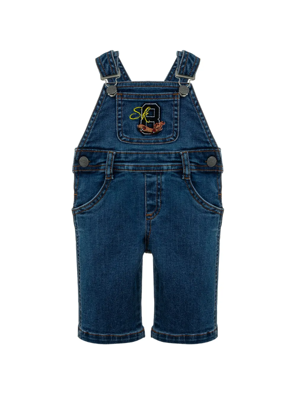 Lapin House Tuinbroek met logopatch Blauw