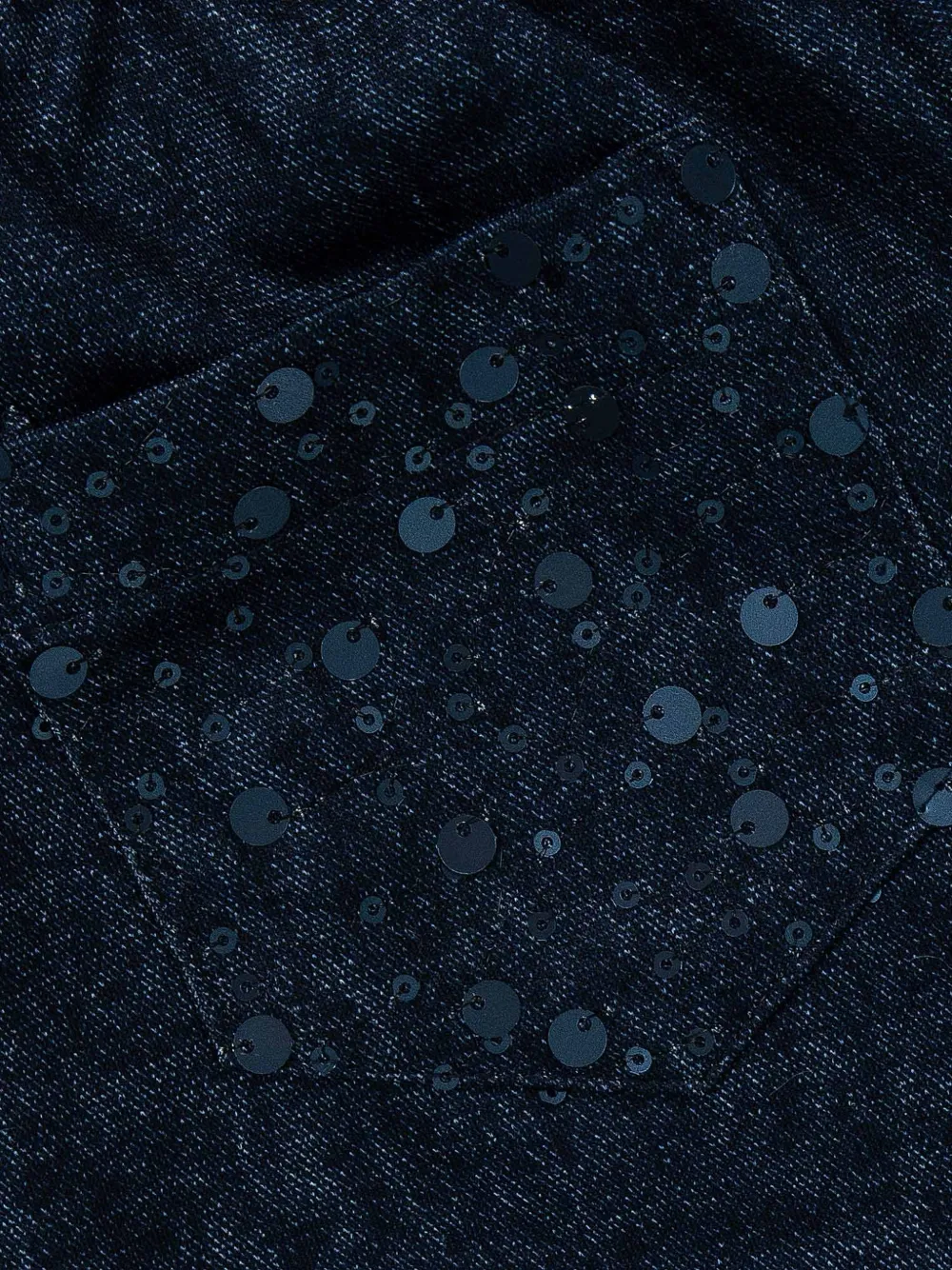 Lapin House Broek verfraaid met pailletten Blauw