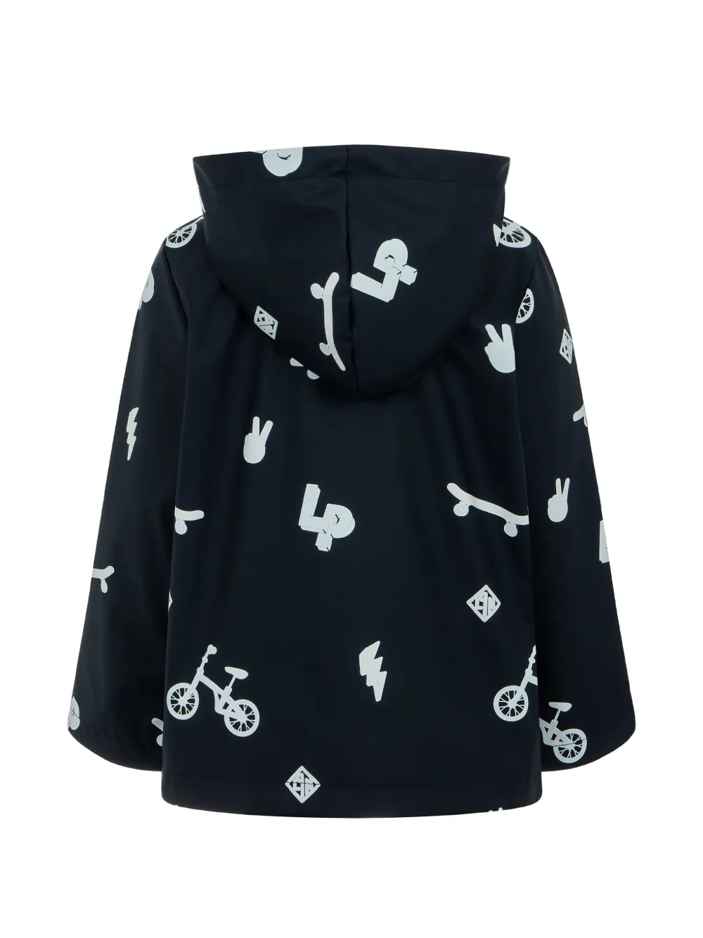 Lapin House Jack met grafische print Blauw