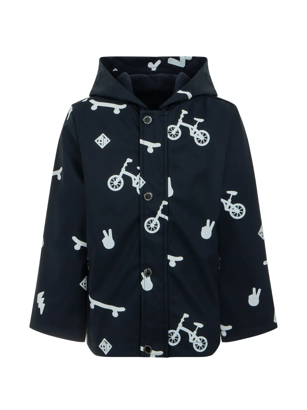Lapin House Jack met grafische print Blauw