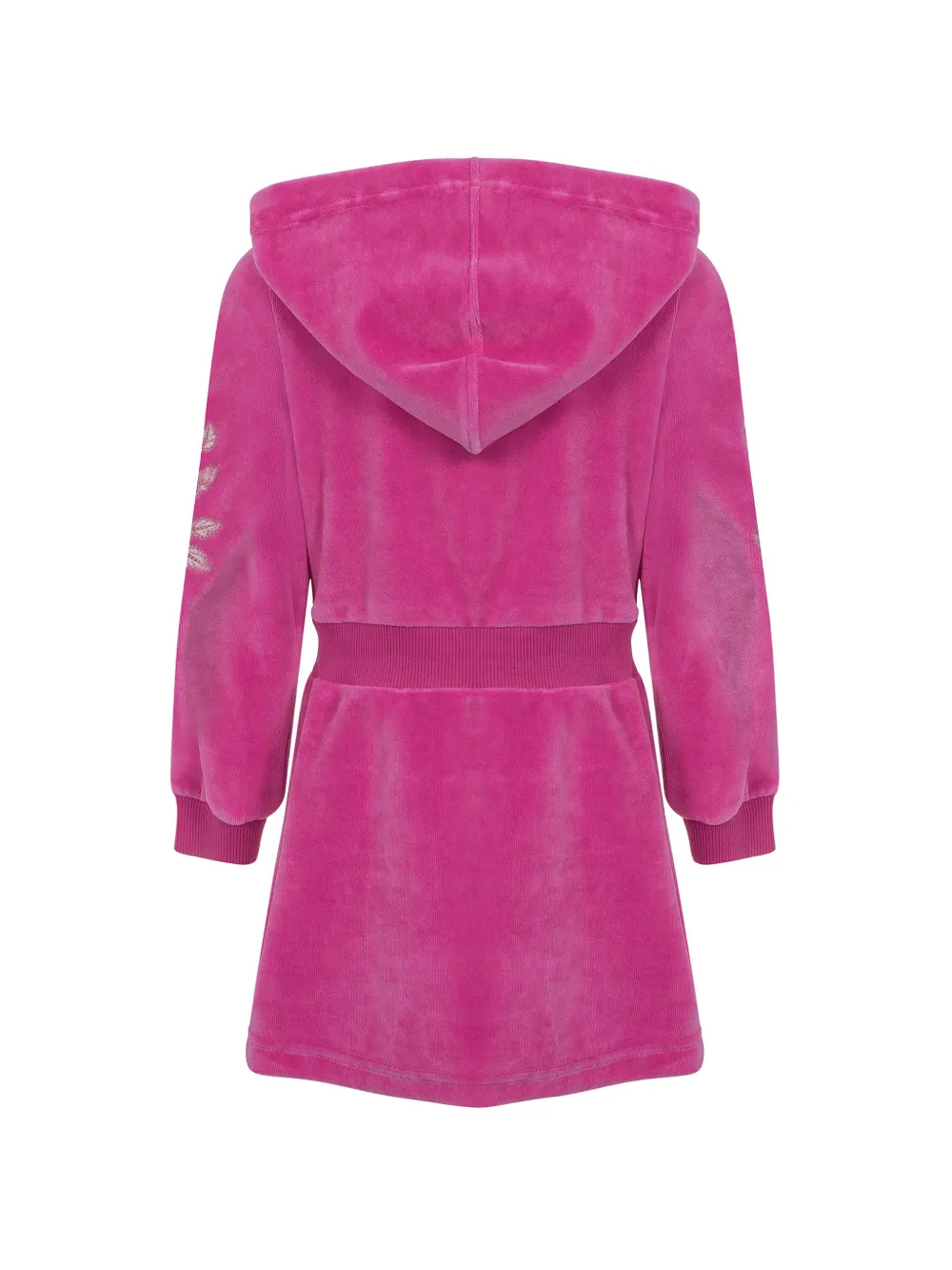 Lapin House Jurk met geborduurde bloemen Roze